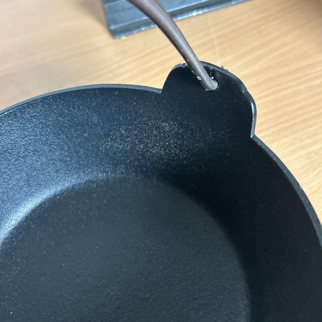 未使用5個セット 南部鉄器いろり鍋 17cm 鉄鍋 アウトドア・キャンプに