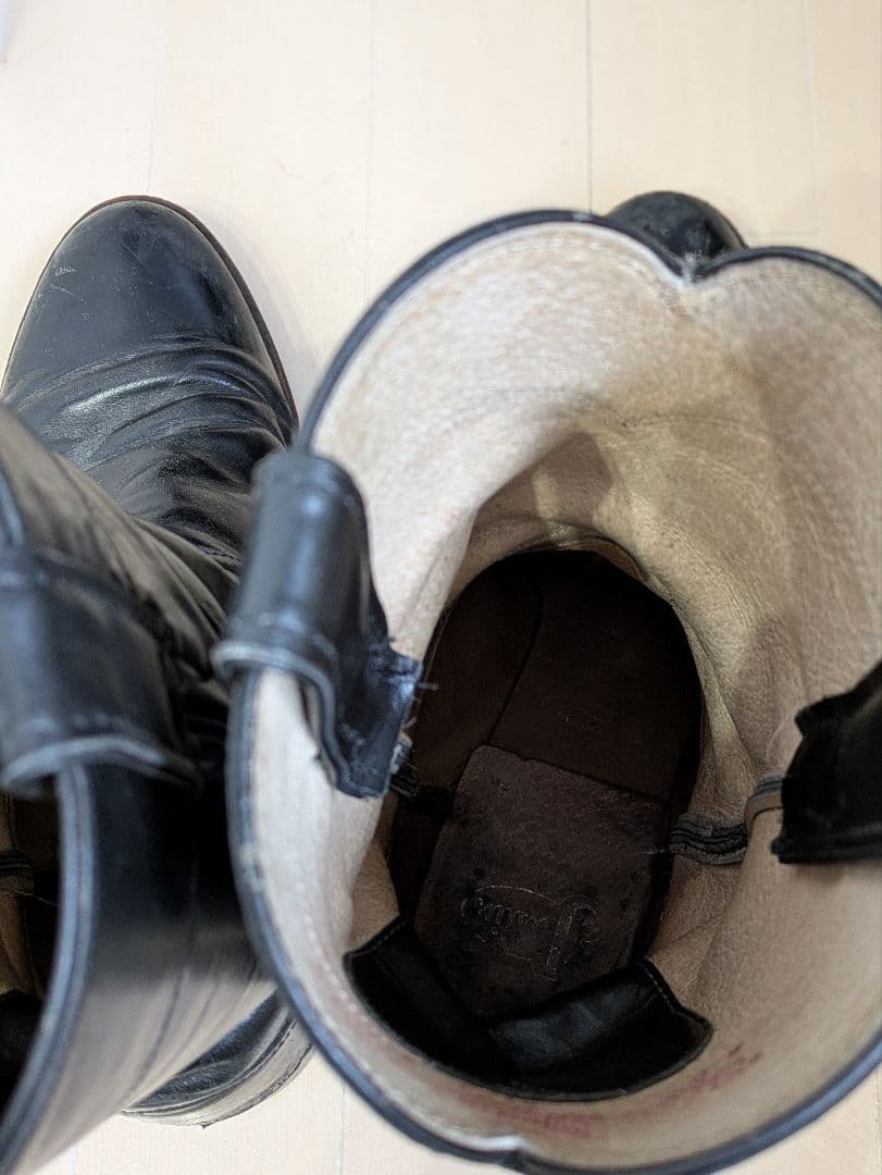 【専用】Justin ブラック ウエスタンブーツ 8D