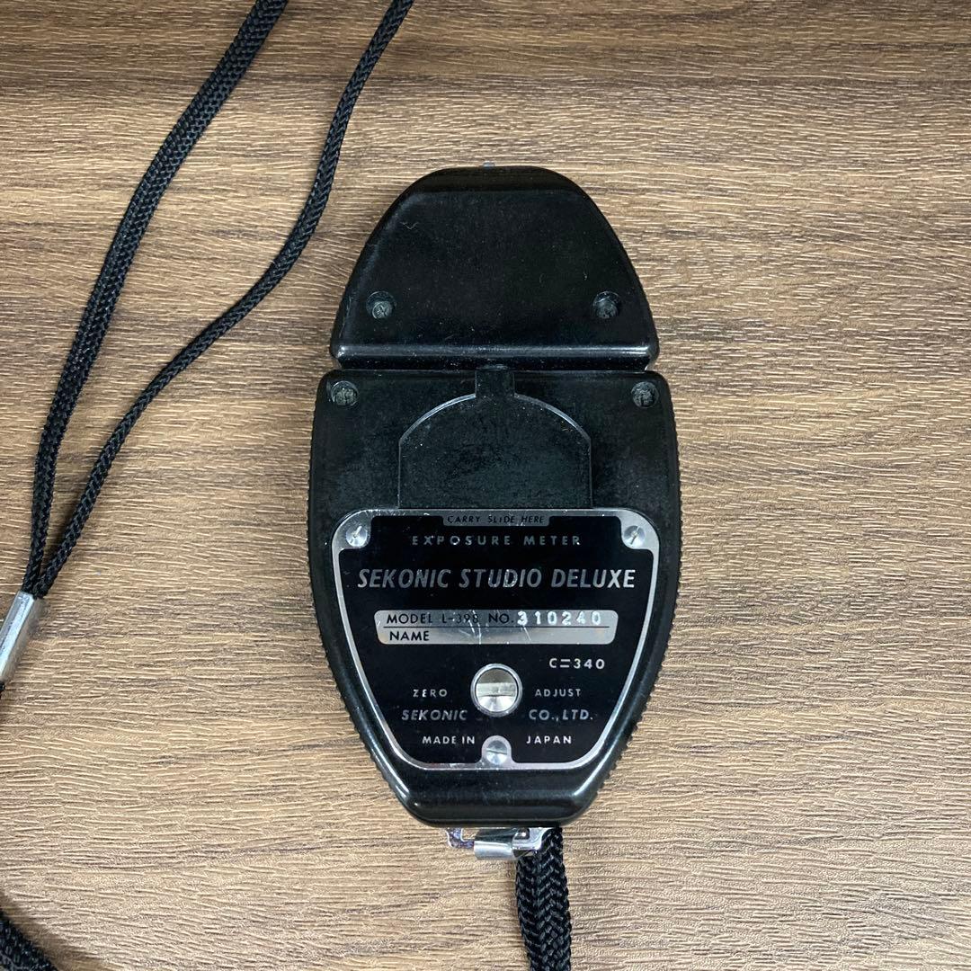 Sekonic セコニック　L-398 露出計　レザーケース付　G-1074