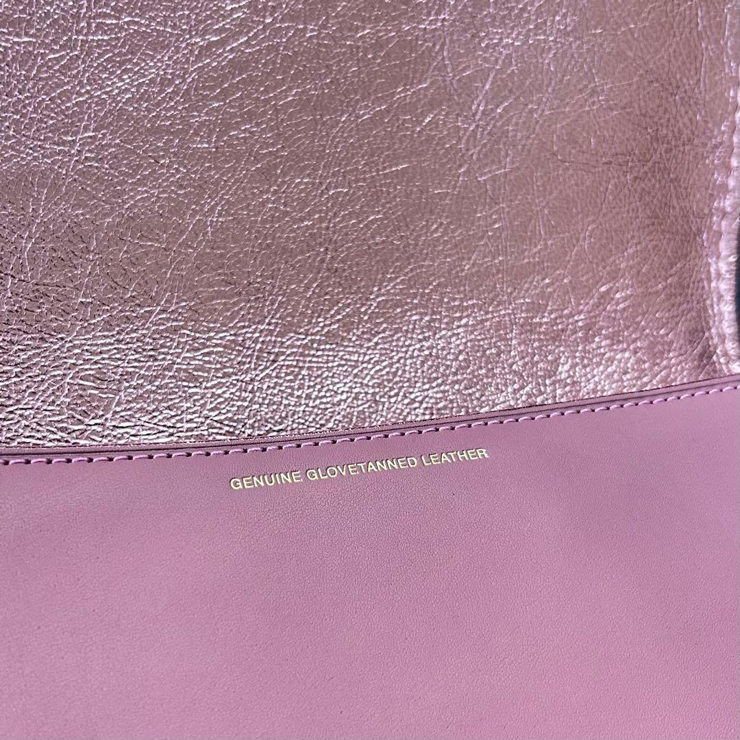 コーチ　ディンキー　ショルダーバッグ　クロスボディ　ターンロック　ラメ　レザー