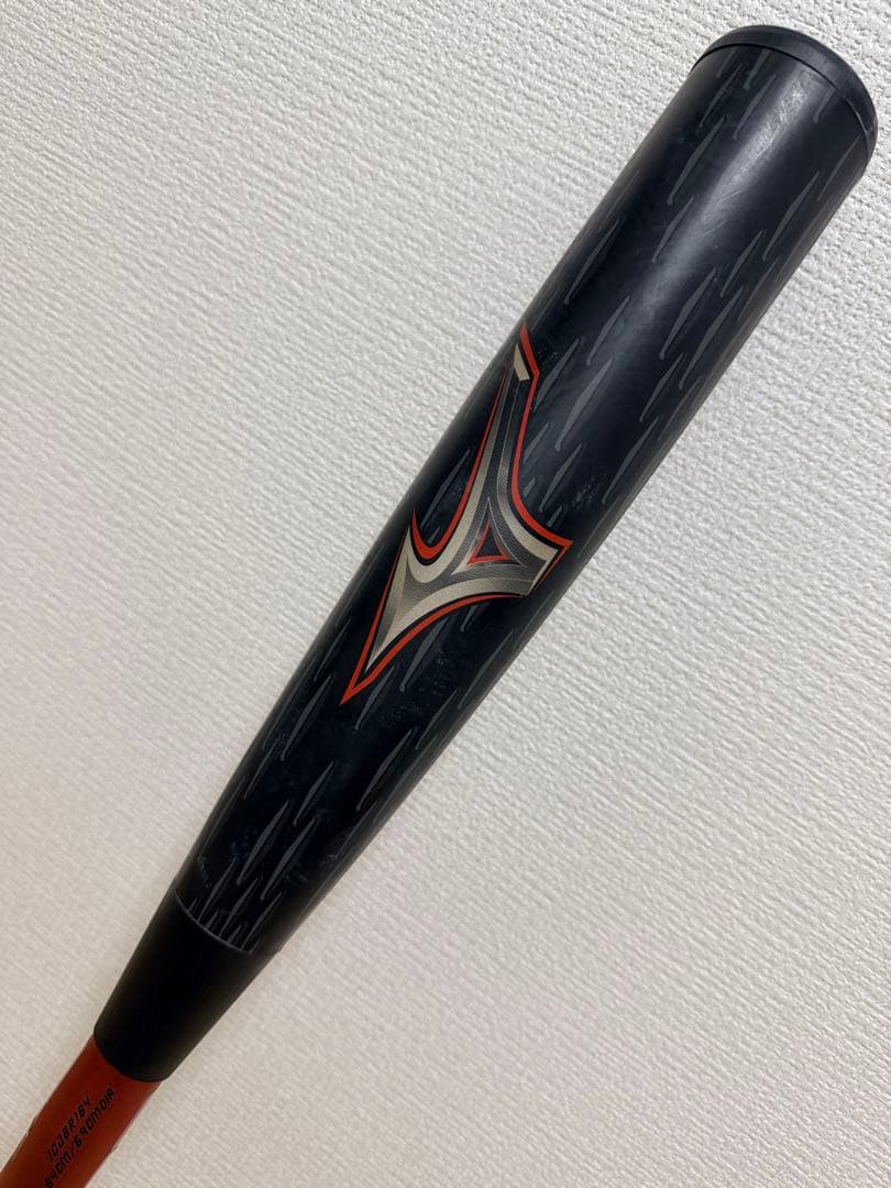 値下不可ミズノ 軟式バット レガシーメタル84cm ミドルバランス