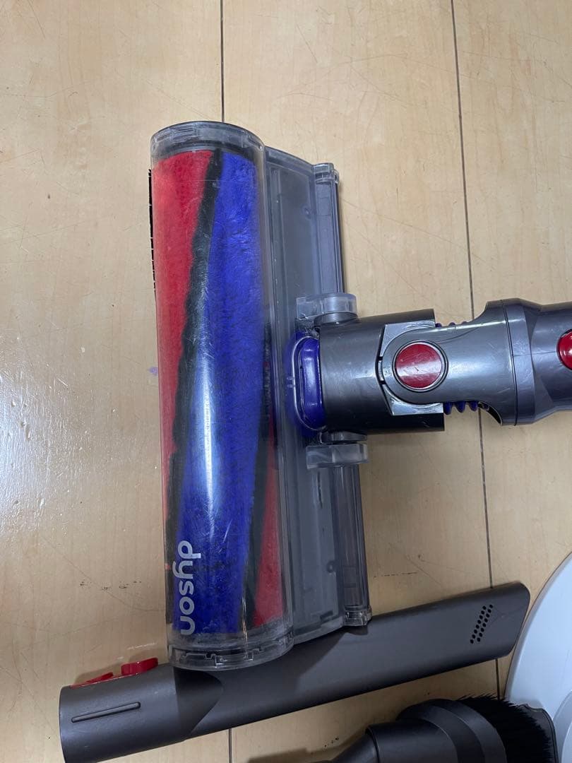 【美品】dyson V10 SV12　純正フロアドック付エコーモード64分