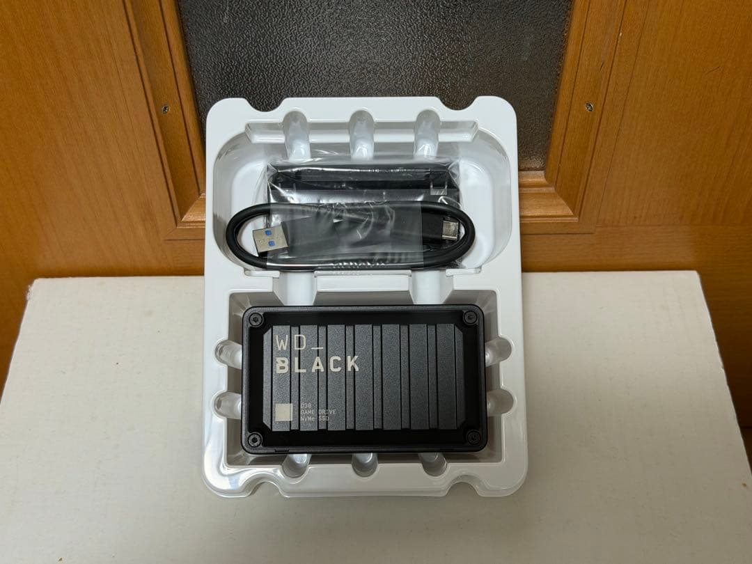 WD BLACK D30 1TB 外付けSSD
