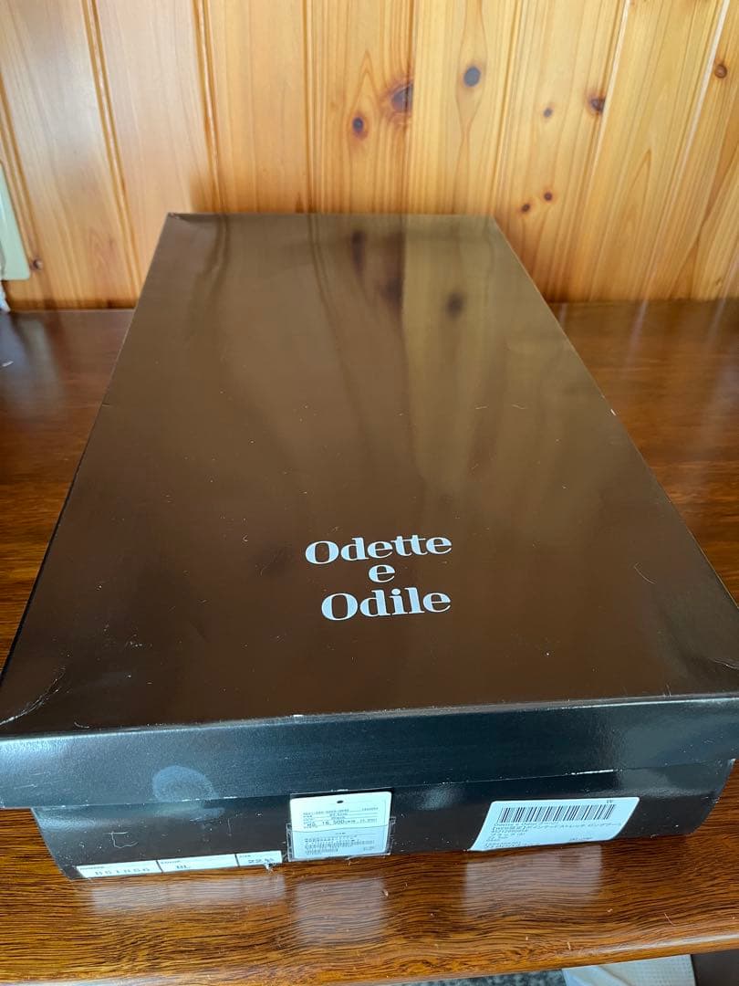 美品［Odette e Odile］ポインテッドストレッチロングブーツ/22.5
