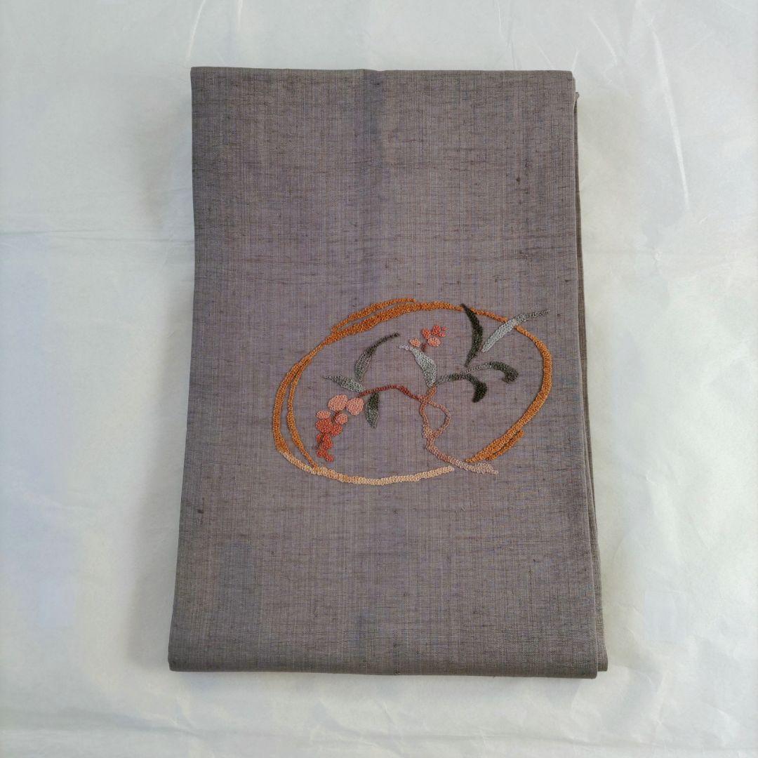 ラナン 【美品】名古屋帯 相良刺繍