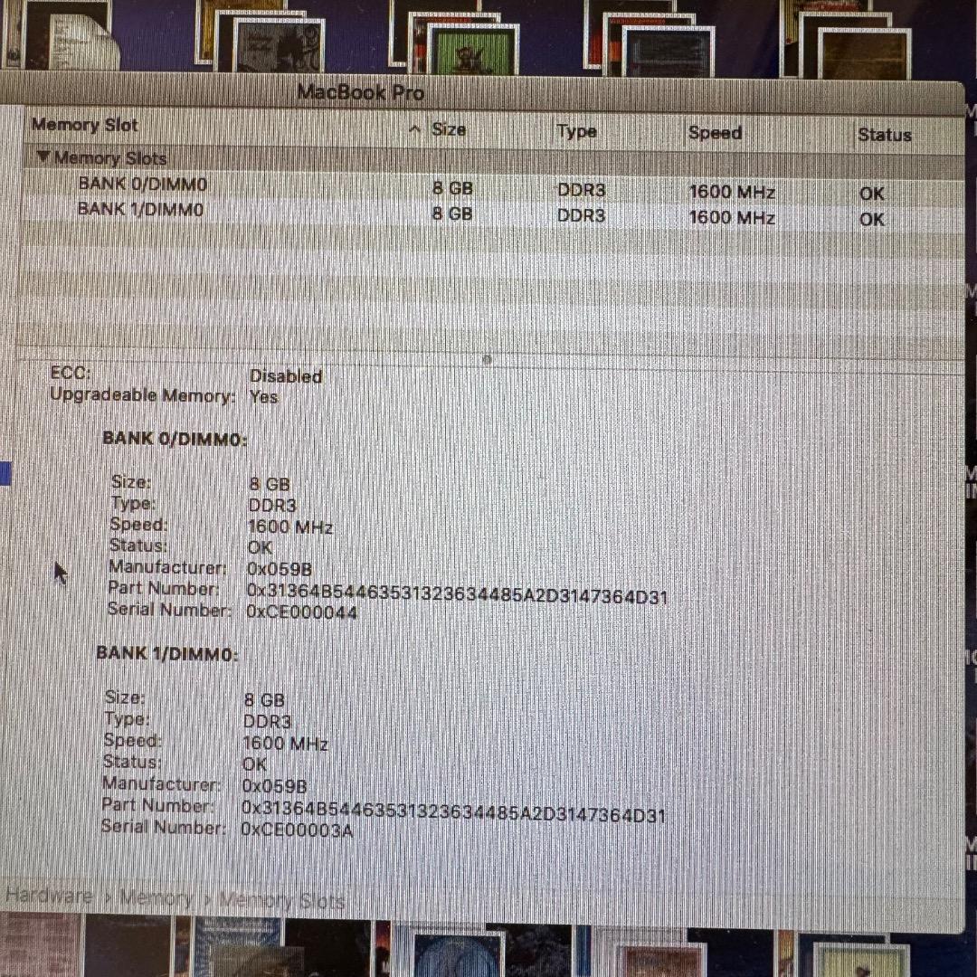 アップル Macbook Pro 15インチ Mid 2012 2TB