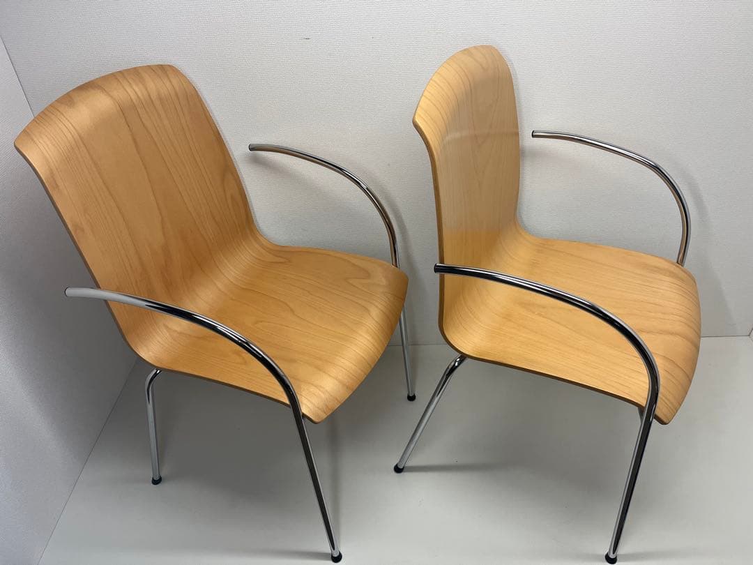 イオリ様　ホウトク HOUTOKU グレースチェア GRC2G-BB-M 2脚