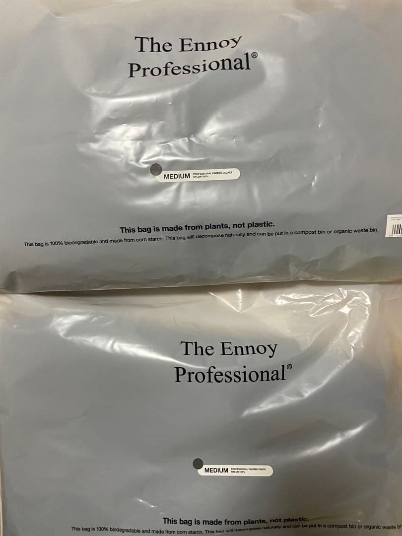 ジャケット・アウター ennoy PROFESSIONAL PADDED SETUP GRAY