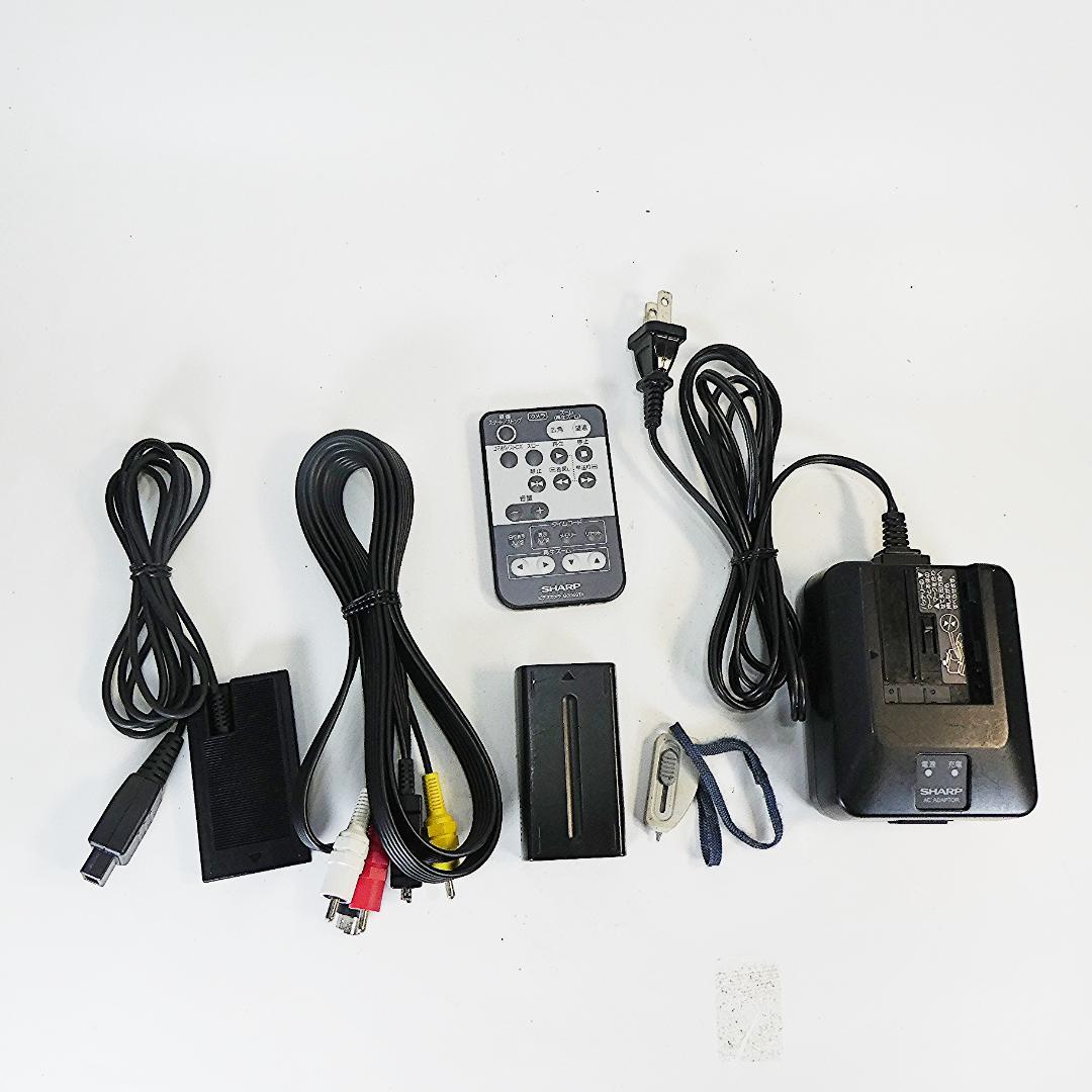 動作良好 シャープ VL-FD1 MiniDVビデオカメラ DVDダビングに最適