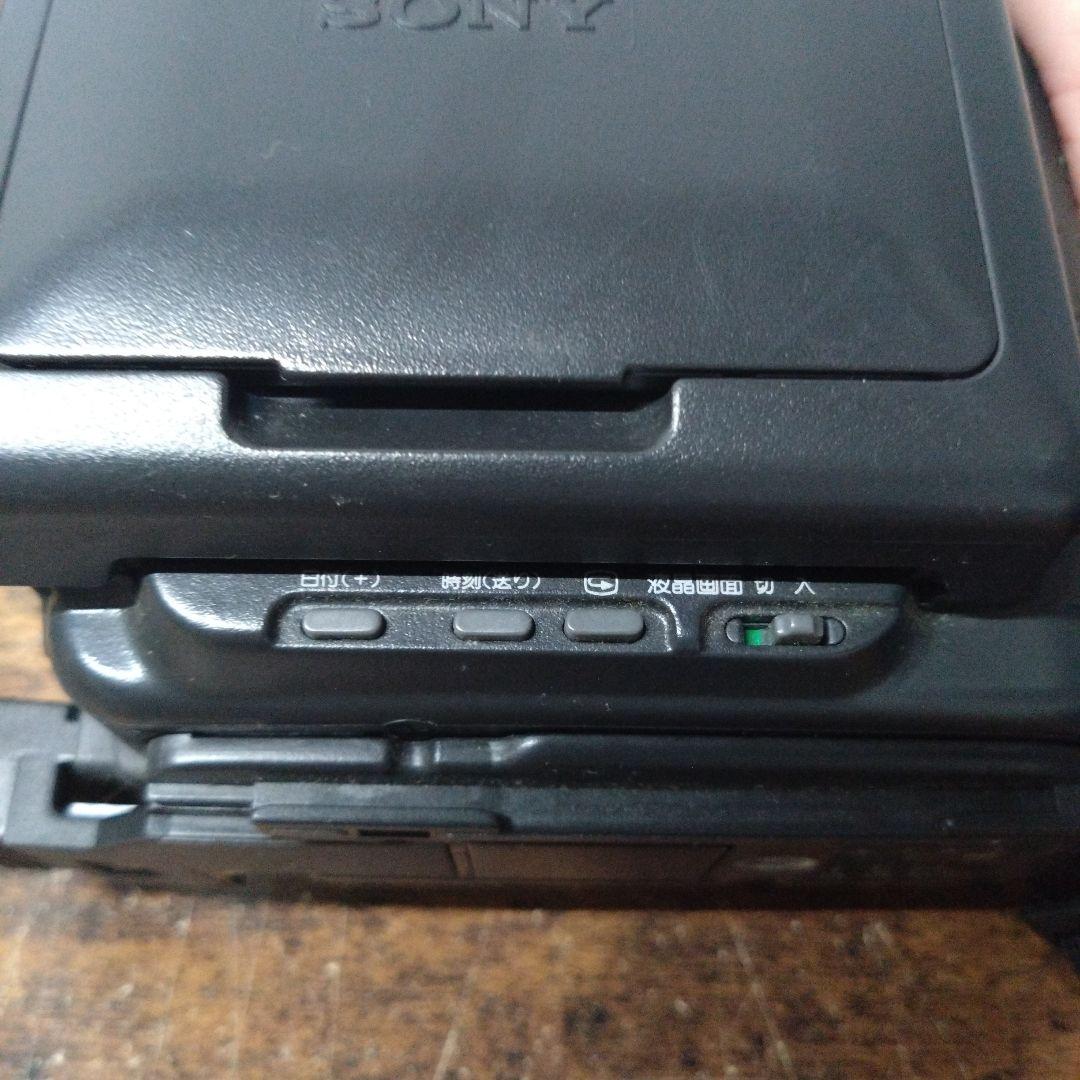 Mt15 SONY Handycam SC7 本体 昭和レトロ ビデオカメラ