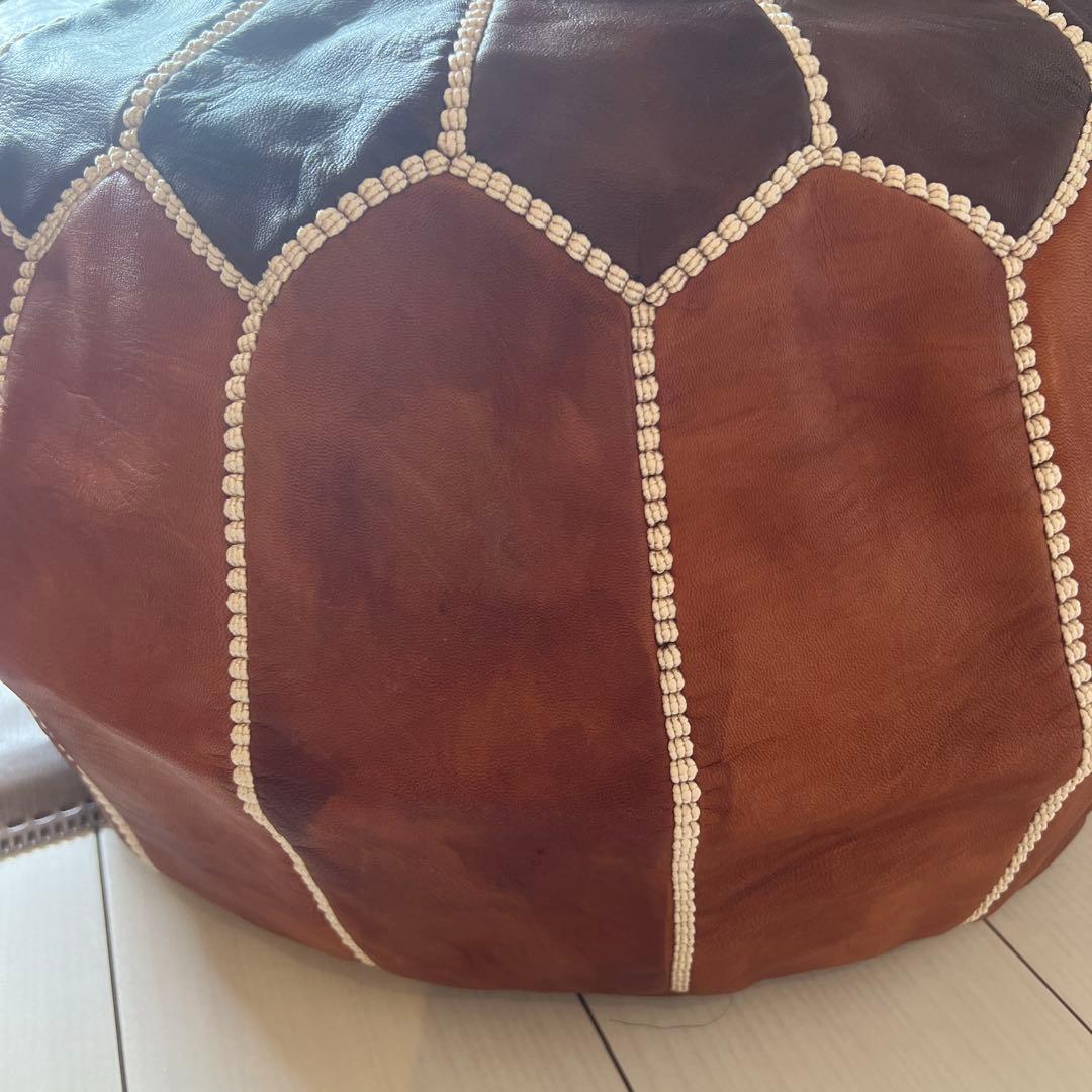 モロッコプフオットマン(訳あり)②