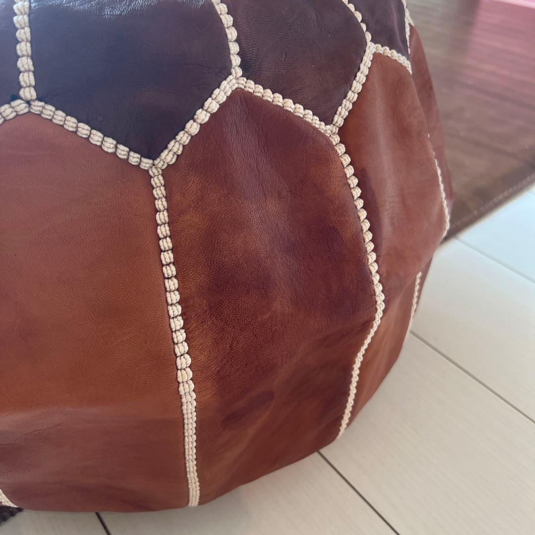 モロッコプフオットマン(訳あり)②