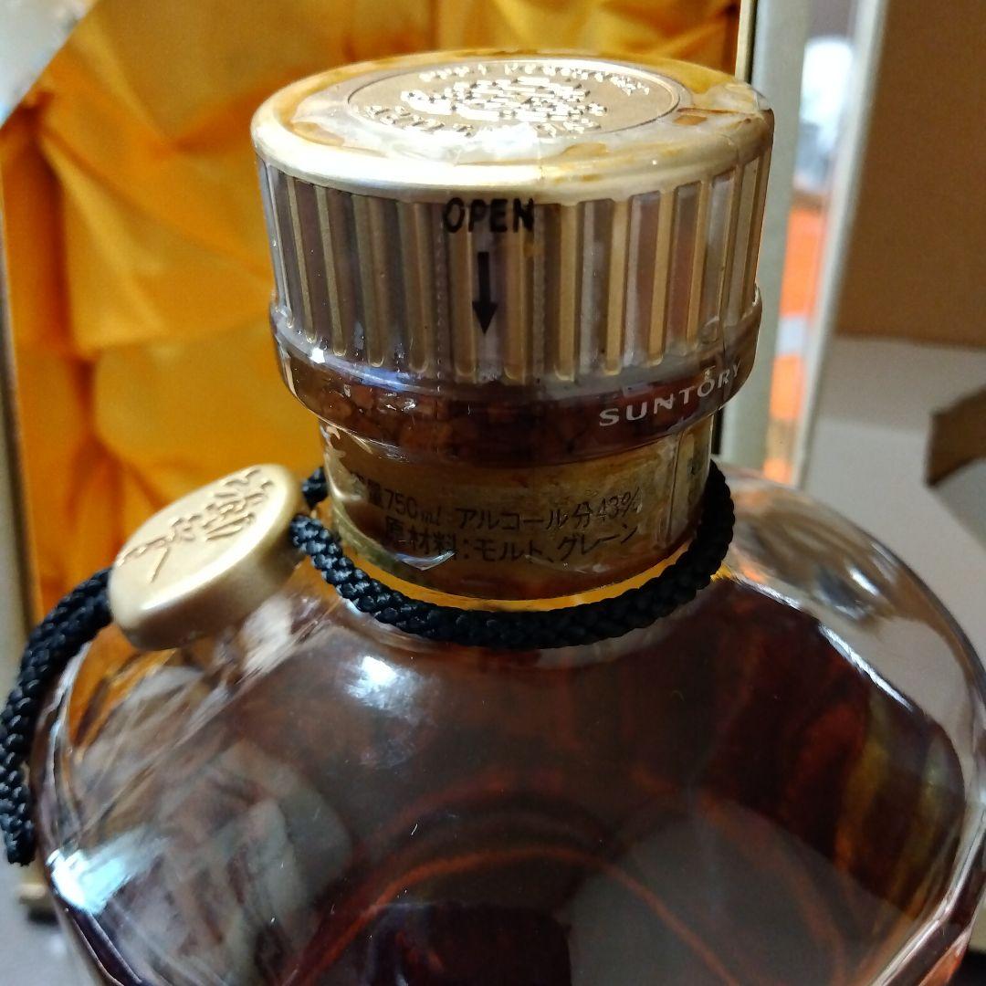 響　ウィスキー　1899年　金キャンプ　後金ラベル