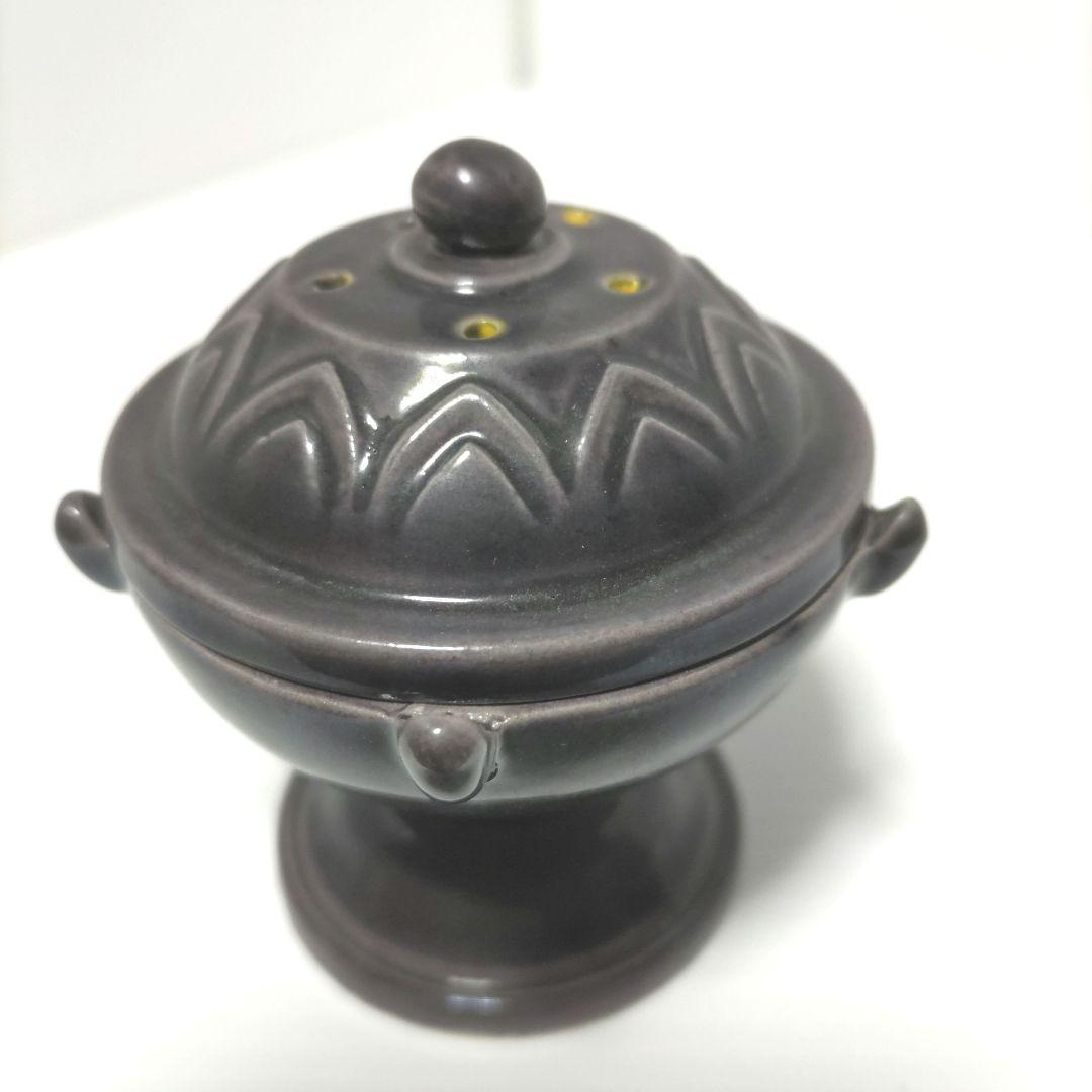 茶道具　七種 蓋置 交趾　橋本 紫雲