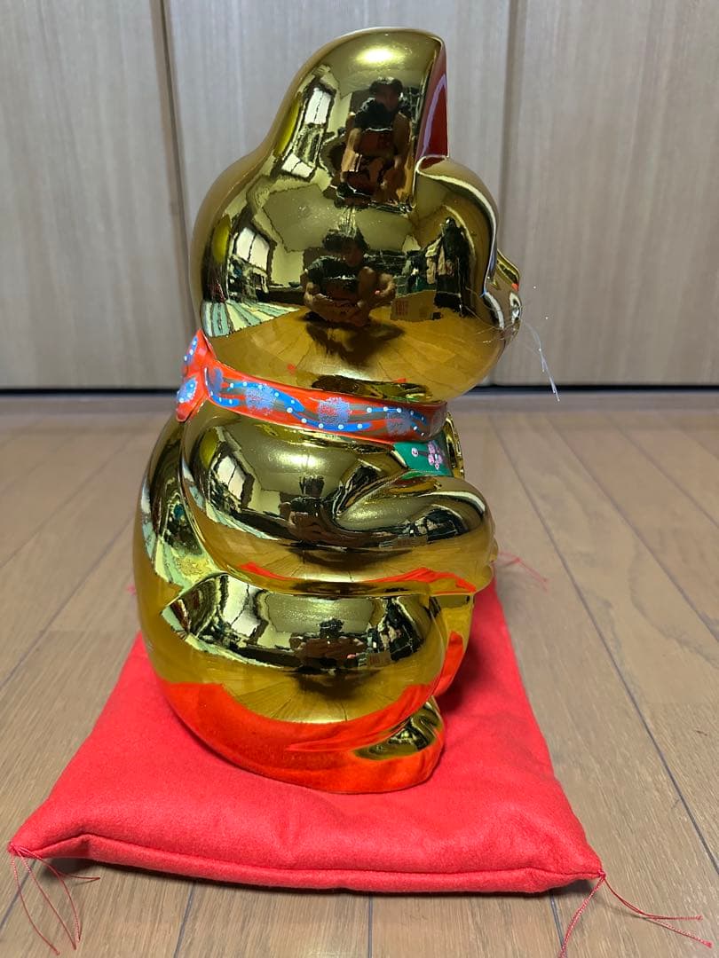 招き猫　常滑焼　10号