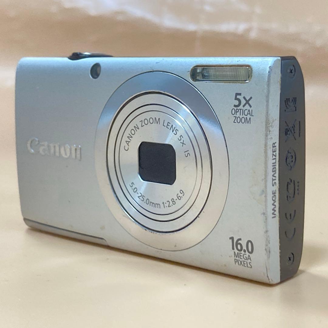 ◆スマホ転送OK◆Canon PowerShot A2400IS SDカード付き