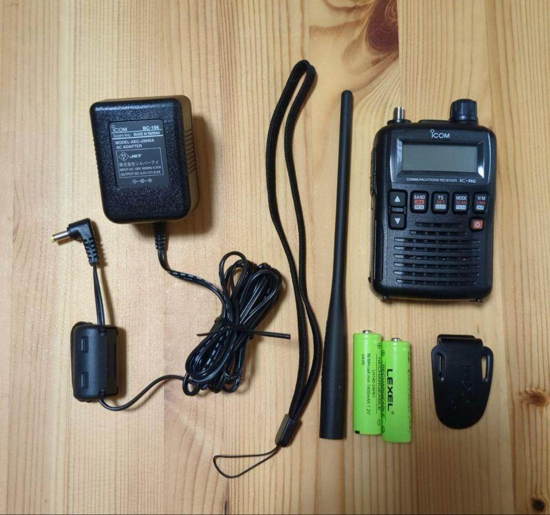【美品】アイコム　ICOM　ic-r6