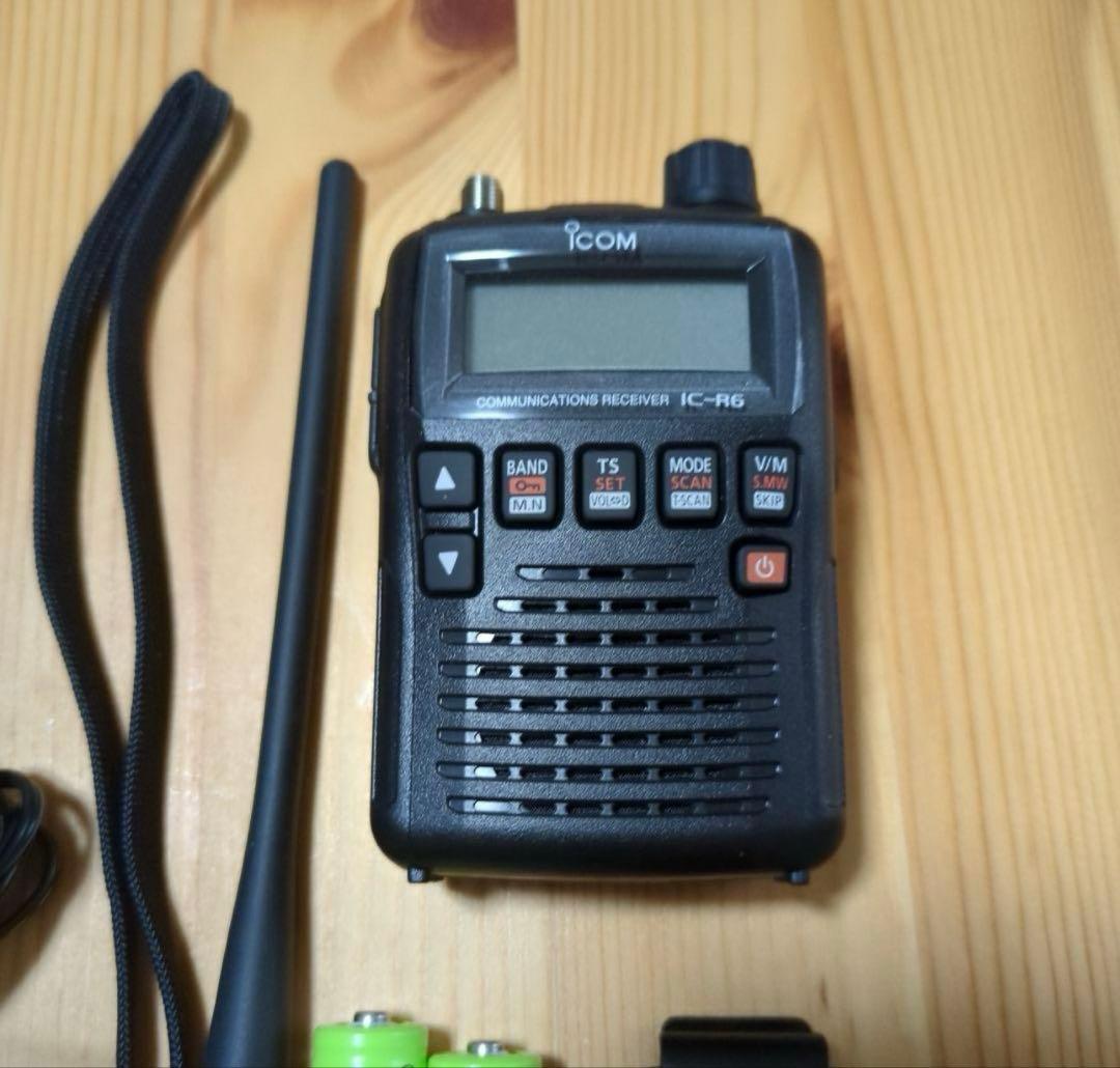 【美品】アイコム　ICOM　ic-r6