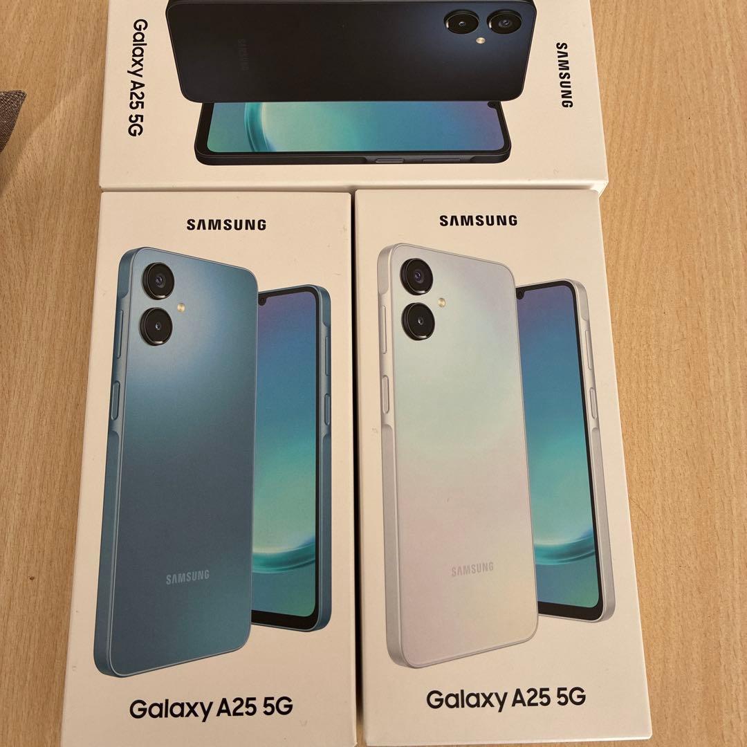 Samsung Galaxy A25 5G 本体 ライトブルー