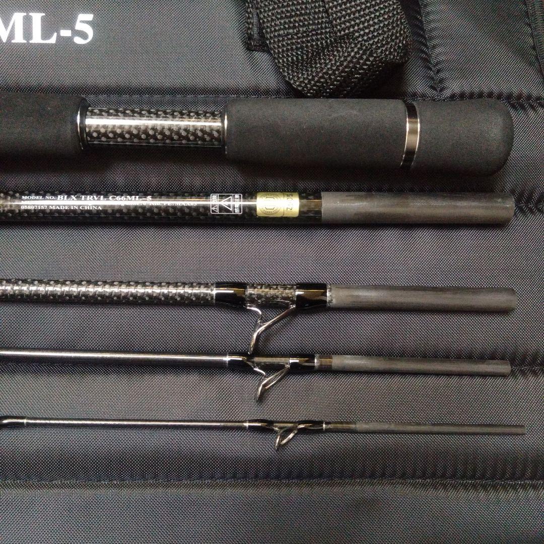 ダイワ ブラックレーベル トラベル C66ML-5 美品