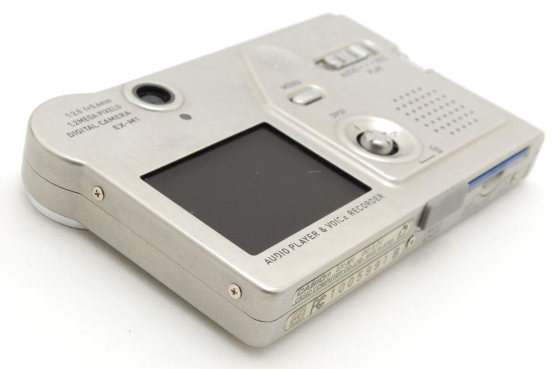 【SDカード付き】カシオ CASIO EXILIM EX-M1 シルバー