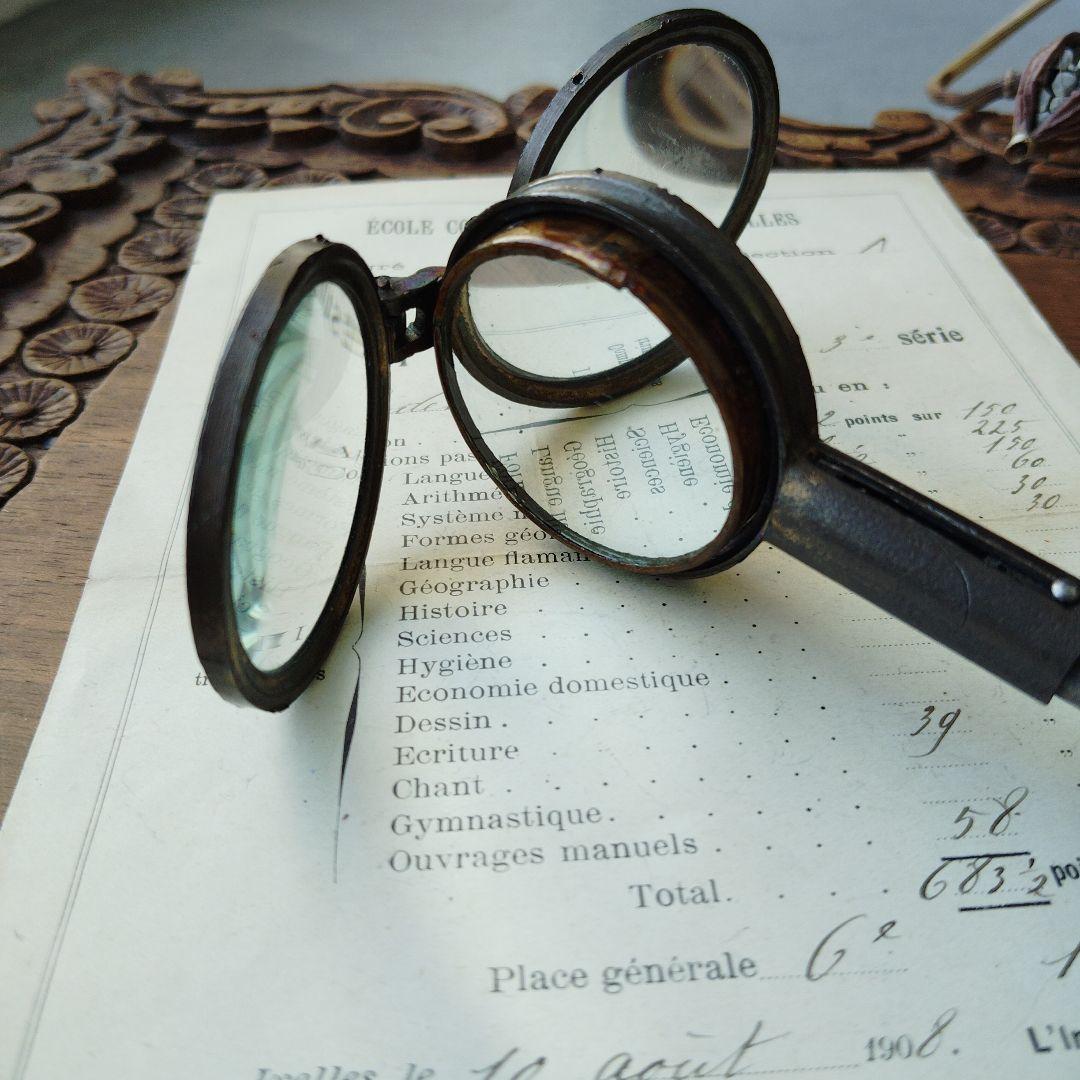 フランス蚤の市　アンティークルーペ　DEPOSE