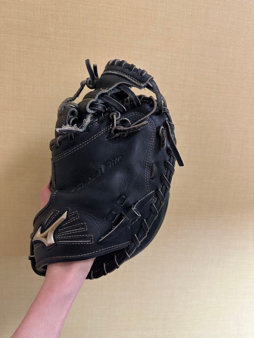 ミズノ グローバルエリート 軟式 キャッチャーミット ブラック