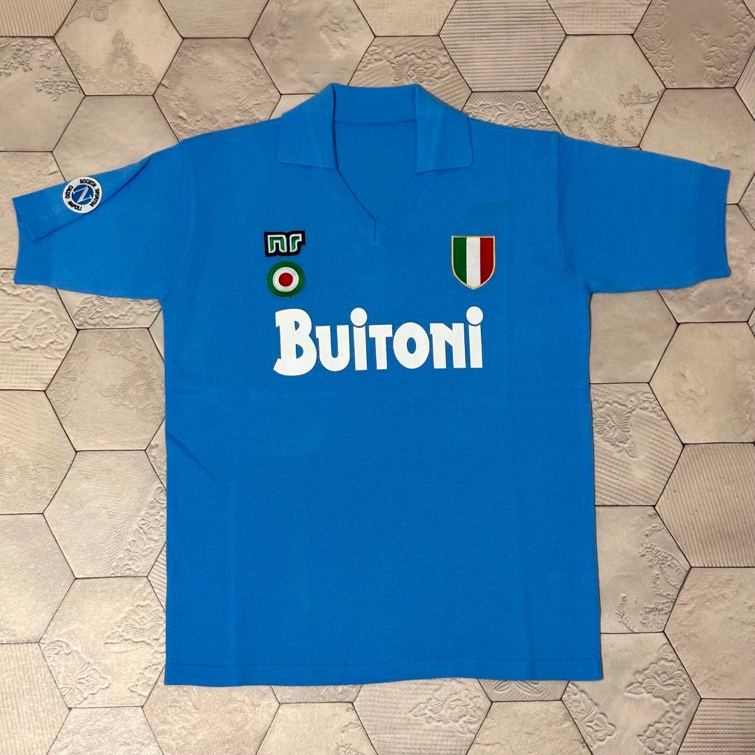 【新品未使用】イタリア製 nr エネーレ ナポリ87/88 一点限りユニフォーム