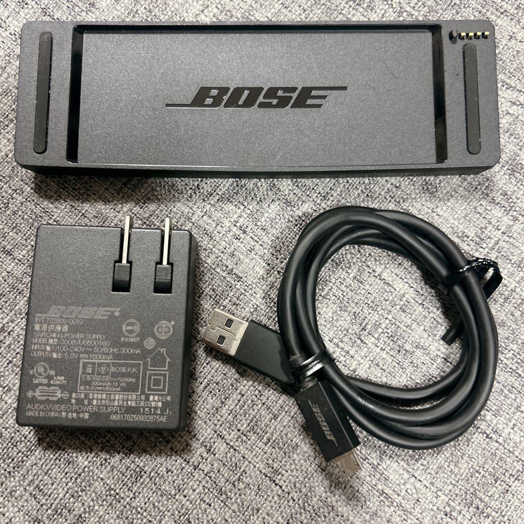【美品】BOSE SOUNDLINK MINI II 充電クレードル付属