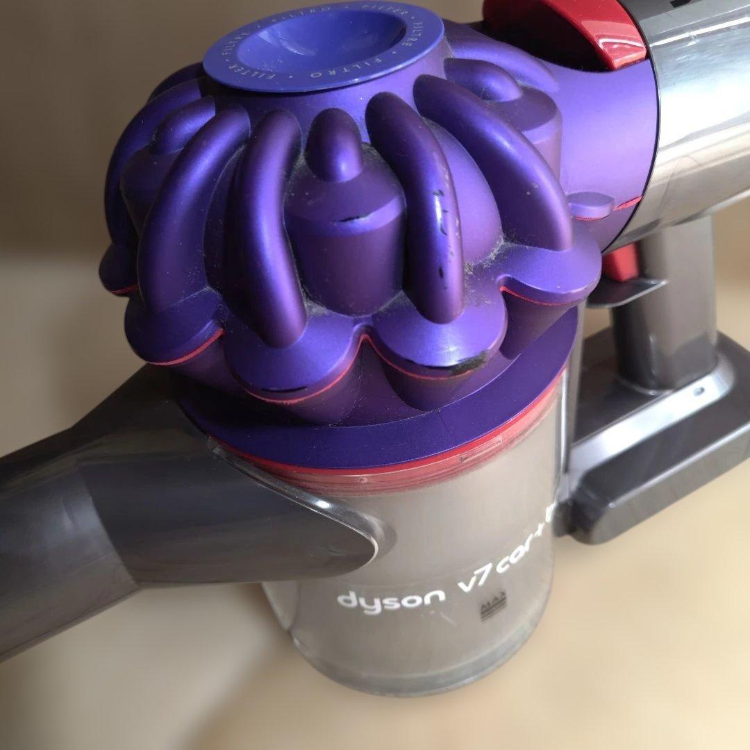 Dyson V7 car+boot 純正バッテリー新品交換済 車内清掃付属品充実