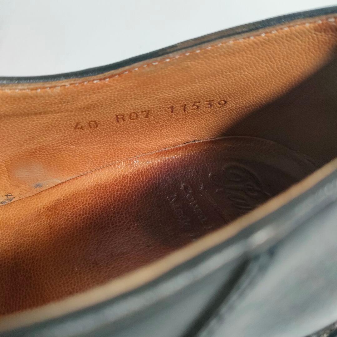 パラブーツ ミカエル 40 ブラック リスレザー チロリアンシューズ