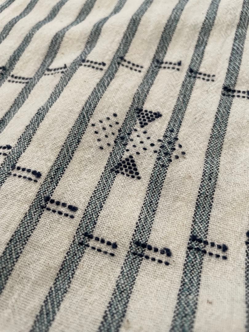 INJIRI インジリ 刺繍カディコットンロングブラウス