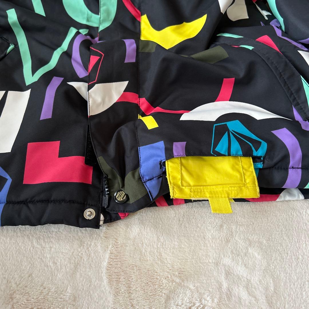 VISSLA カラフルスノーボードジャケット Mサイズ