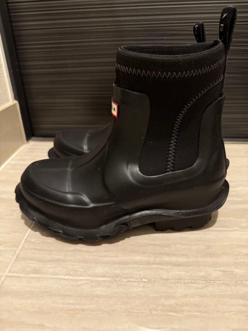 ステラマッカートニー　ハンター　コラボレインブーツ　黒　サイズ22 stella