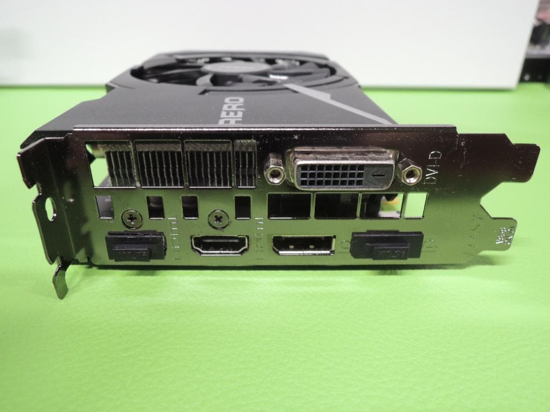 グラフィックボード・グラボ・ビデオカード MSI GeForce GTX1060 AERO ITX 6G OC