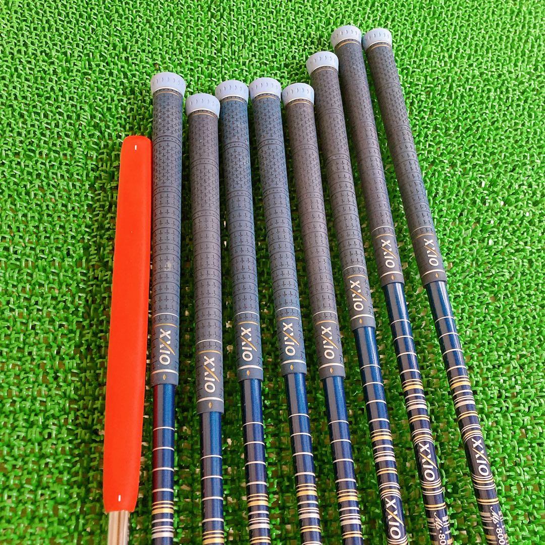 ゼクシオエイト XXIO8 MP800 L レディース右利き 9本セット ゴルフ