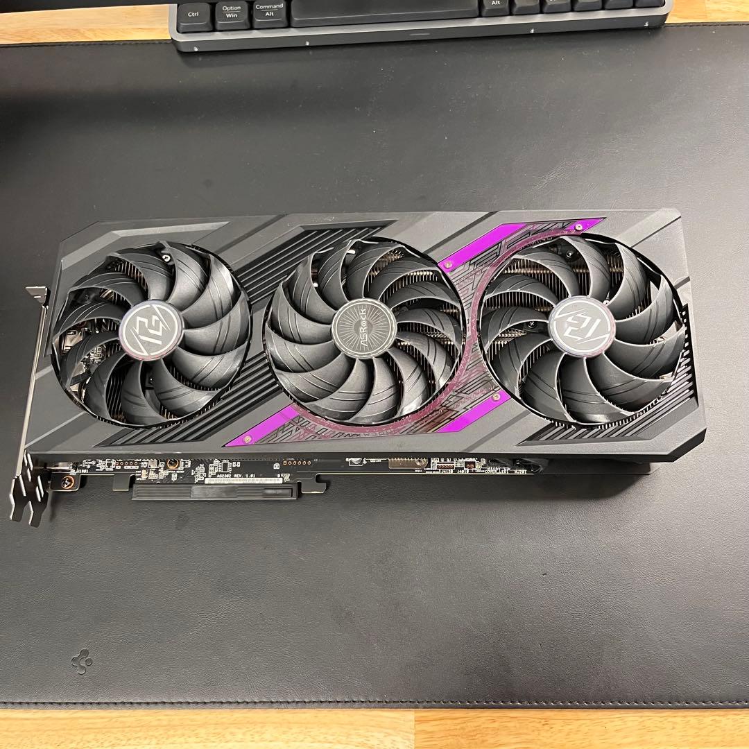 グラフィックボード・グラボ・ビデオカード ASRock Phantom Gaming RX 7800 XT 16GB