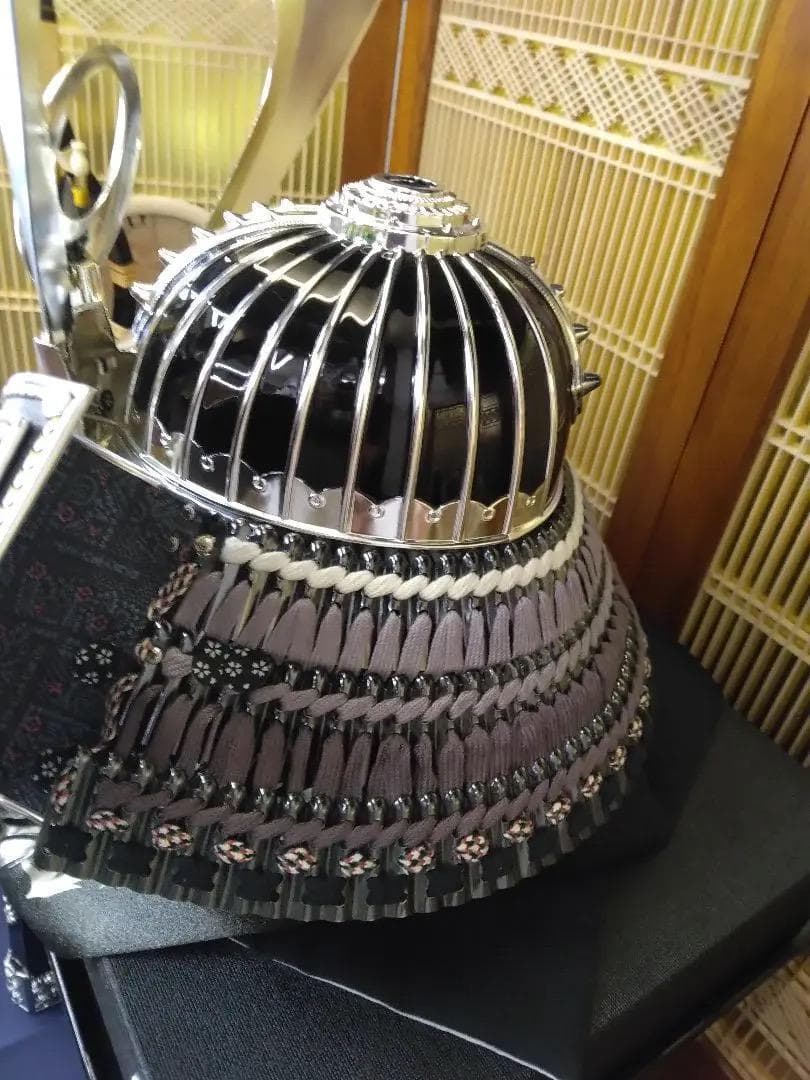 C4 かぶれる兜　着用兜　五月兜　被れる兜飾り　五月人形　五月人形兜