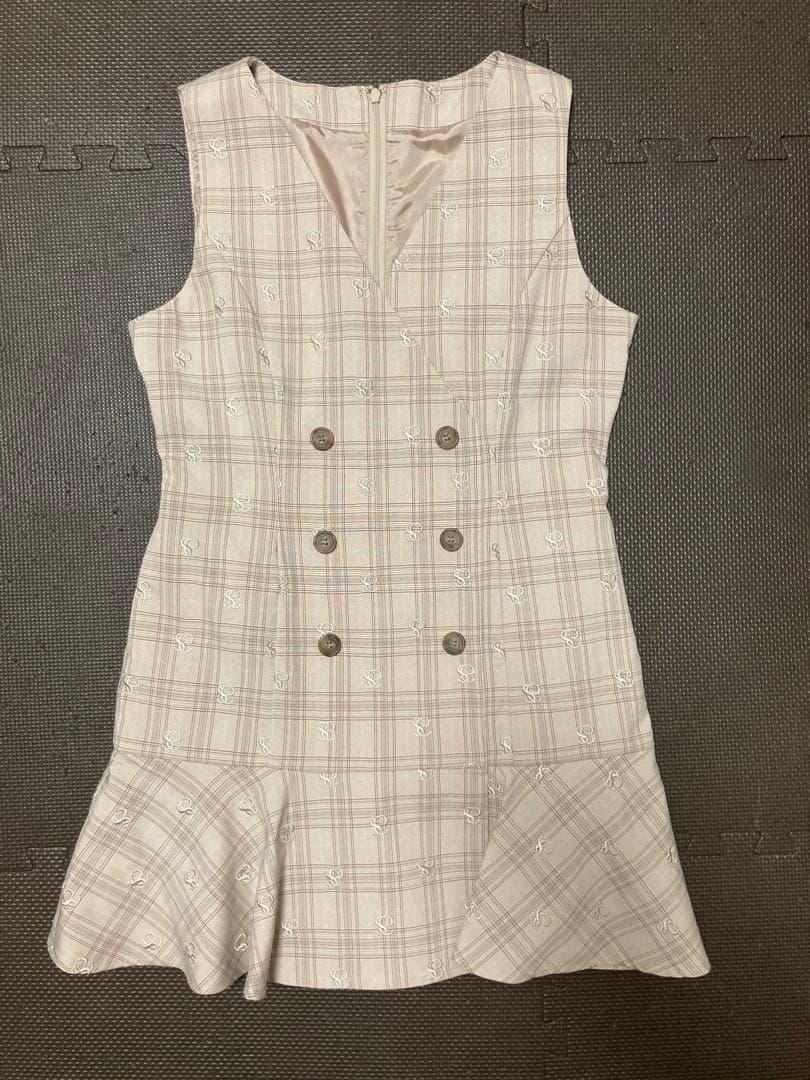 エイミーゴルフ♡チェックワンピース♡S