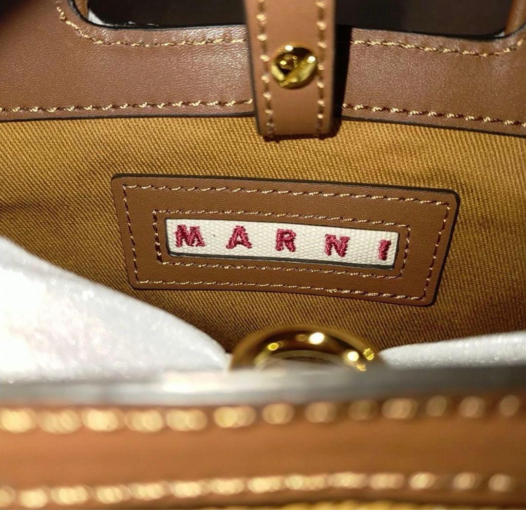 よつばMARNI ミニかごバッグ /並行輸入品(海外正規品)