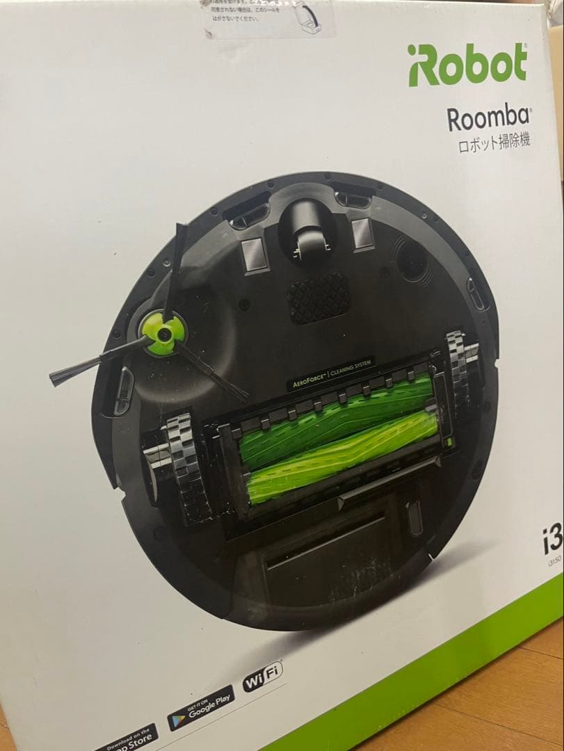 ❷未使用 ルンバi3 Robot ロボット掃除機ブラック 通電確認済み