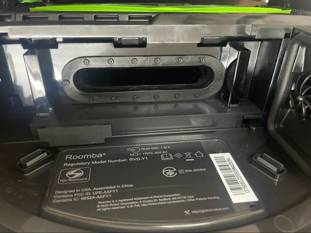 ❷未使用 ルンバi3 Robot ロボット掃除機ブラック 通電確認済み