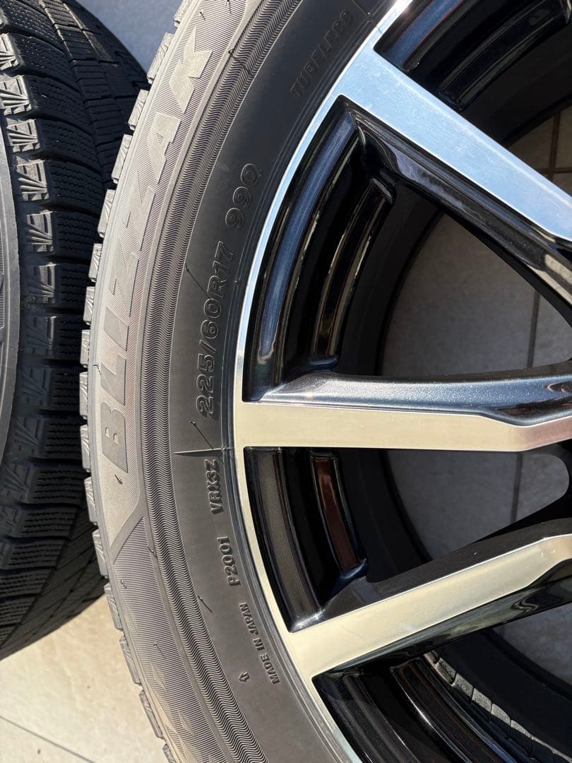 やーしゅー17インチ ホイールセット 225/60R17 1本/4本