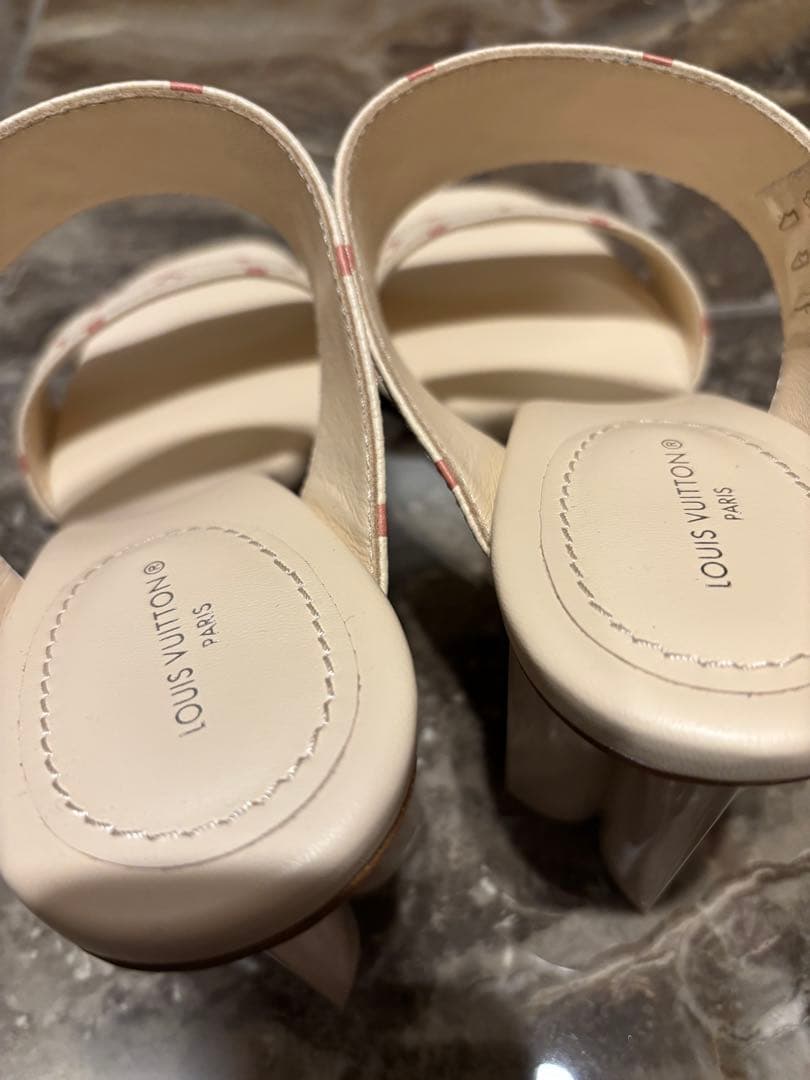 ルイヴィトン　シルエットミュール　37