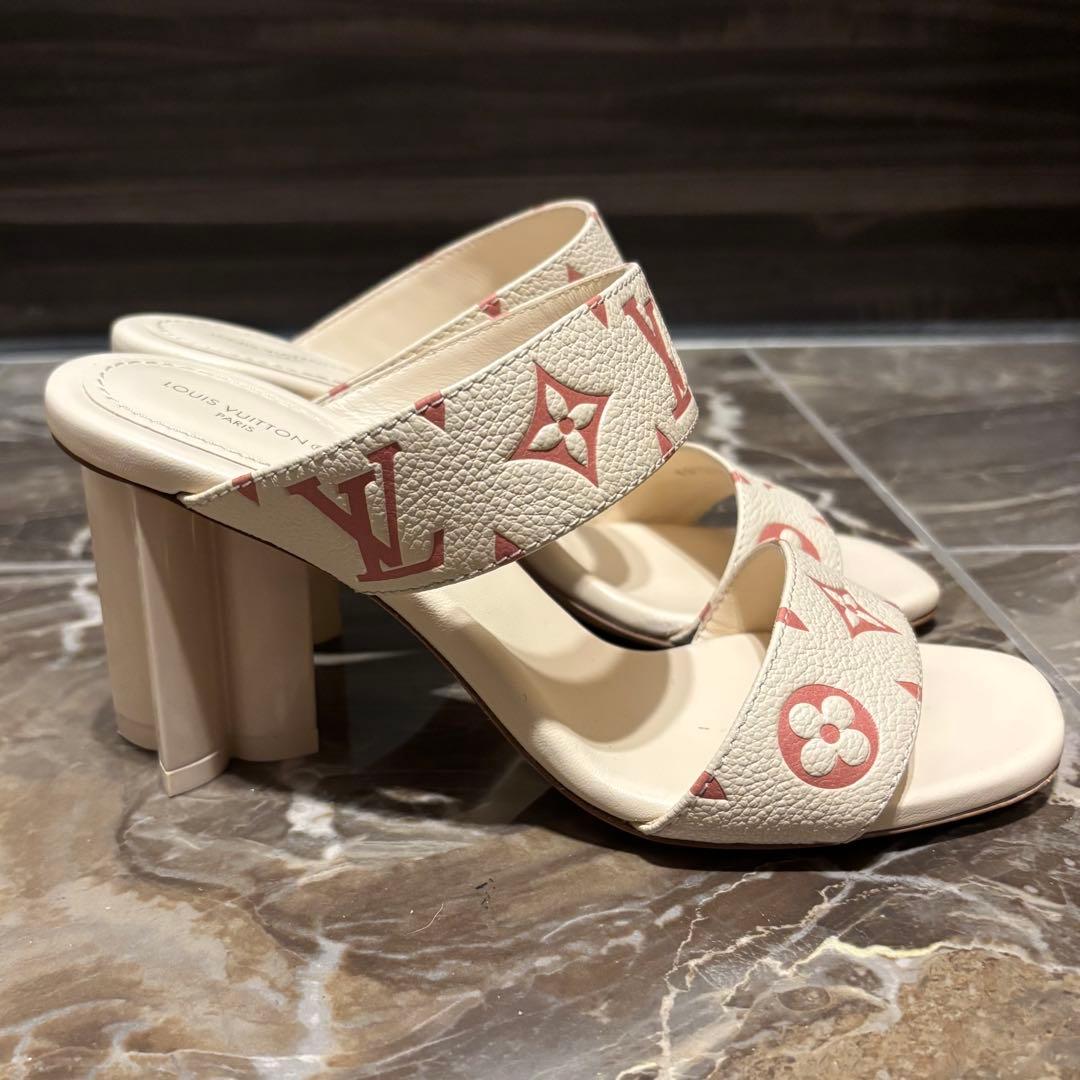 ルイヴィトン　シルエットミュール　37