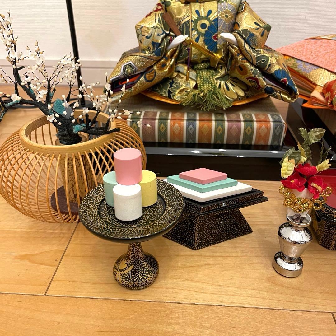 【極美品】久宝堂　雛人形　セット　親王飾　ひな祭り