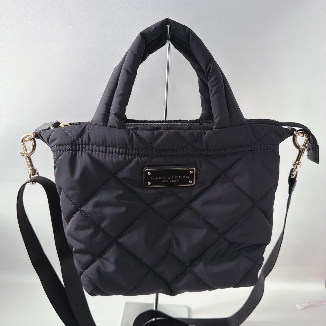 【Marc Jacobs】ナイロン ブラック ショルダーバッグ　真贋鑑定済み