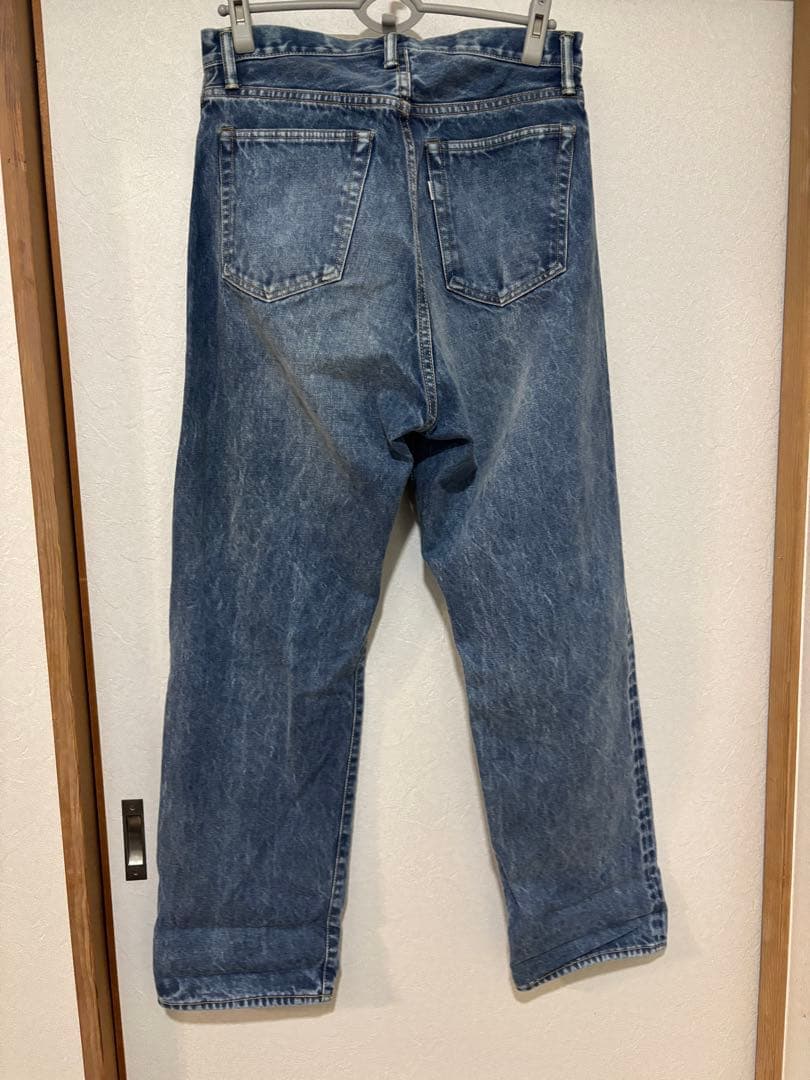 稀少 cantate Denim 1955 Trousers bleach 30