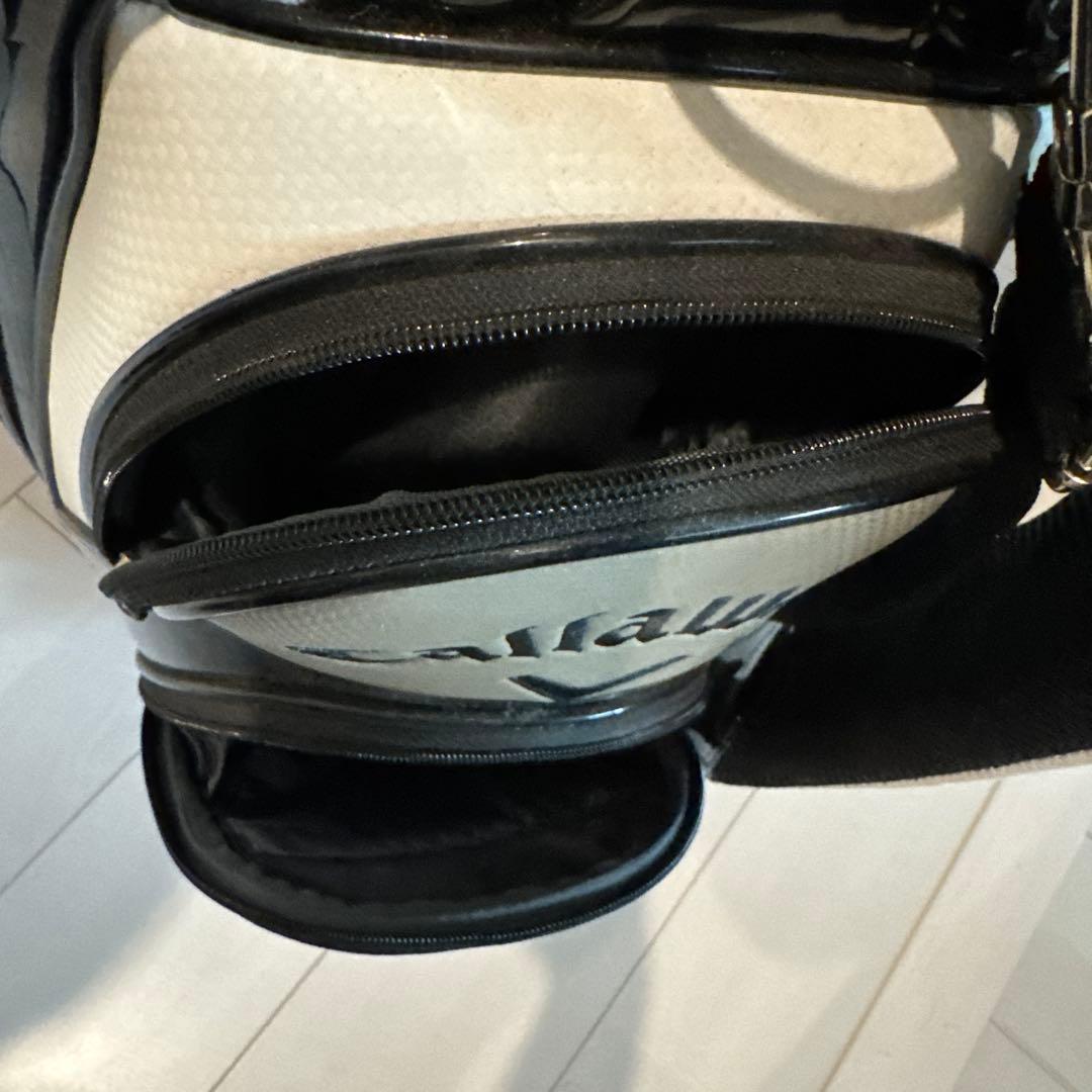 Callaway キャロウェイ　ゴルフバッグ　白　ホワイト　キャディバッグ