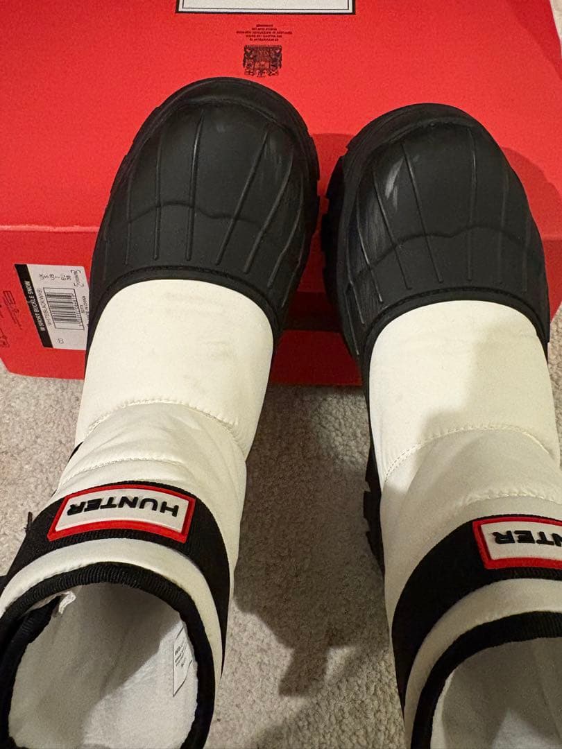 HUNTER イントレピッド バックル ショート スノーブーツ ハンター